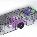 叉車車載工業(yè)平板電腦，AGV叉車車載平板工作站